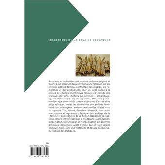 Les archives familiales dans l'Occident médiéval et moderne