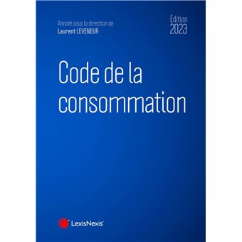 Code de la consommation 2022