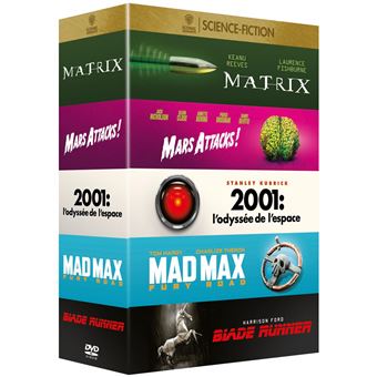 Coffret Science-Fiction 5 films DVD