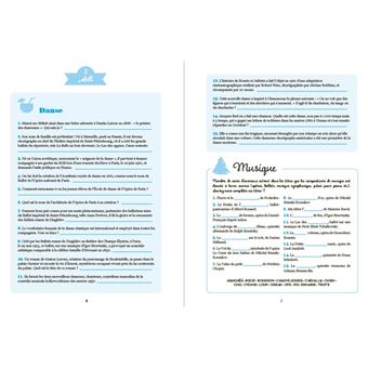 Cahier de jeux - Culture générale