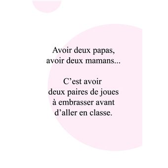 Avoir deux papas, avoir deux mamans