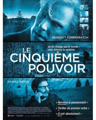 Le cinquième pouvoir Blu-ray