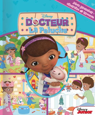 Docteur La Peluche Mon grand livre de coloriage: Collectif