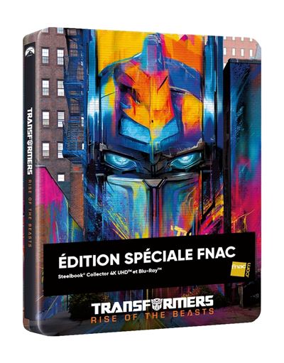 SteelBook comemorativo de Transformers – O Filme em Blu-ray nos