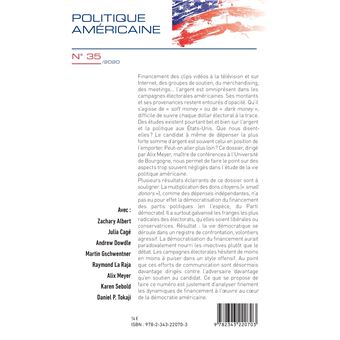 Argent et politique aux Etats-Unis