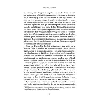 Les portes de l'enfer, la répression légale des minorités sous Vichy...