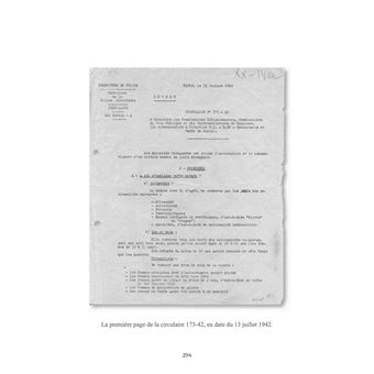 Les portes de l'enfer, la répression légale des minorités sous Vichy...