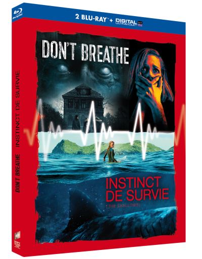 Coffret Don't breathe Instinct de survie Blu-ray
