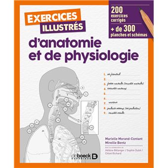 Exercices Illustres D Anatomie Et De Physiologie Broche Marielle Morand Contant Achat Livre Fnac