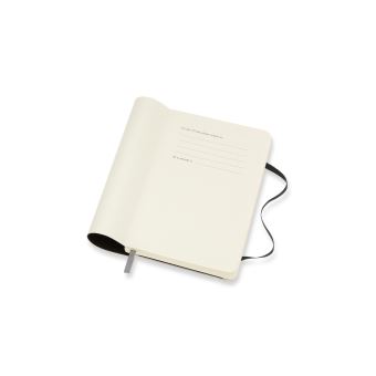 Agenda 18 Mois Semainier 2019 -20 Poche Noir Souple