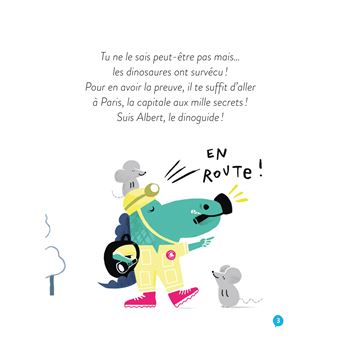 Un Dino à Paris  - Cache-cache Catacombes - 5-6 ans GS/CP