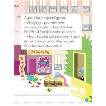 Un Dino à Paris  - Cache-cache Catacombes - 5-6 ans GS/CP