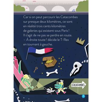 Un Dino à Paris  - Cache-cache Catacombes - 5-6 ans GS/CP
