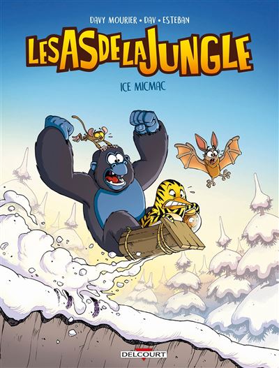 Les As de la jungle - Davy Mourier - cartonné