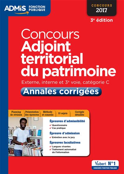 Concours 2017 Adjoint territorial du patrimoine, Catégorie C