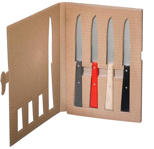 Coffret 4 Couteaux de Table N°125 Opinel Esprit Loft