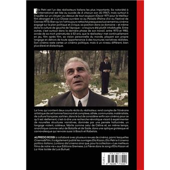 Le cinéma de Elio Petri