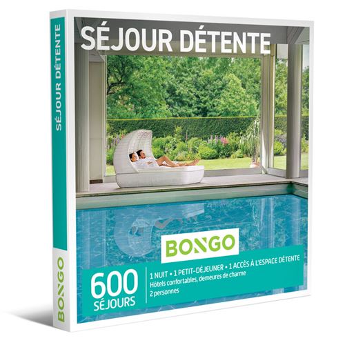 Coffret cadeau BONGO Séjour Détente - FR