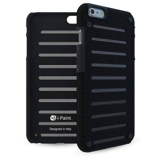 IPAINT IPHONE 6+ - BLACK - METAL CASE