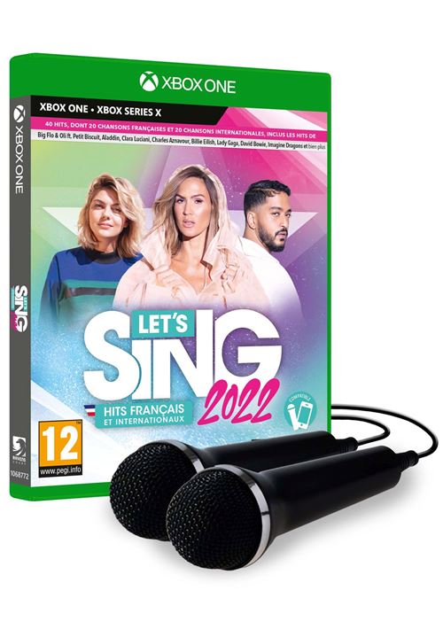 Let's Sing 2022 avec 2 Microphones Xbox Series X