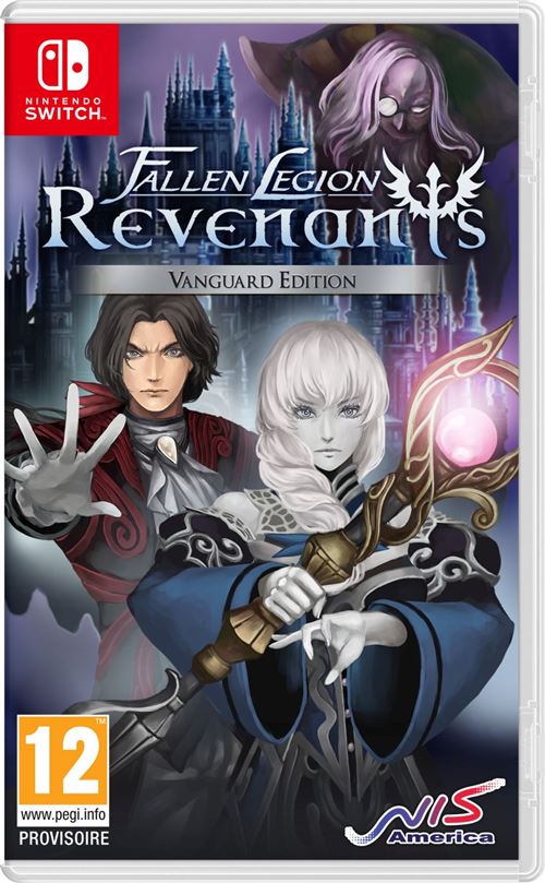 Pochette avant du jeu Fallen Legion Revenants Vanguard Edition Nintendo Switch