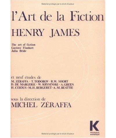 L'Art de la fiction, Gustave Flaubert, Julia Bride - Henry James - (donnée non spécifiée)