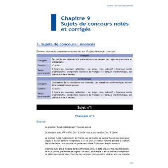 Concours ambulancier 2021-2022 tout-en-un