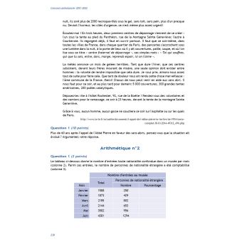 Concours ambulancier 2021-2022 tout-en-un