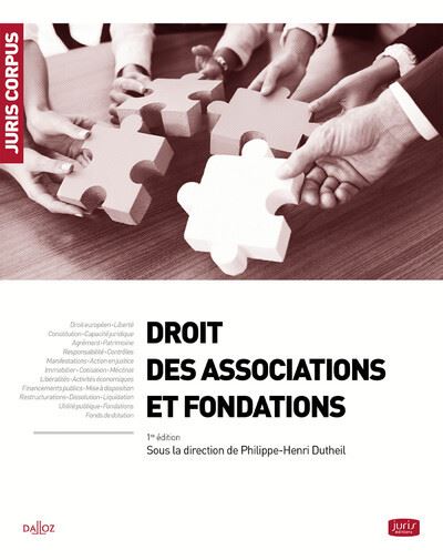 Droit Des Associations Et Fondations Fondations Et Organismes Sans But ...