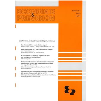 Conférences évaluation des politiques publiques