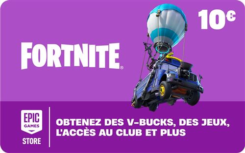 Code de téléchargement Epic Games 10€