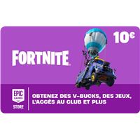 Code de téléchargement Carte cadeau Fortnite 10€