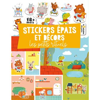 Stickers épais et décors - petits rituels