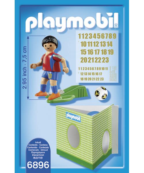 Playmobil Joueur de Foot Espagnol 6896 