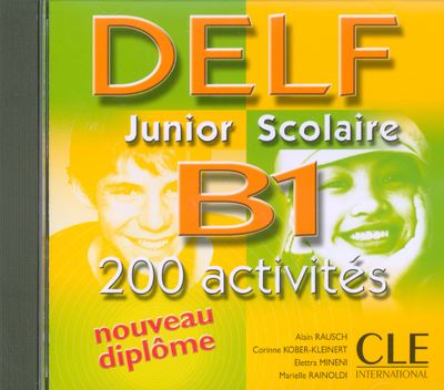 Cd Delf Junior Scolaire B1 AUDIO SCOLAIRE - Livre CD - Collectif ...