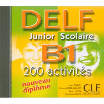 Cd Delf Junior Scolaire B1 AUDIO SCOLAIRE - Livre CD - Collectif ...