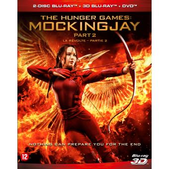 Coffret Blu-ray Hunger Games L'intégrale 4 films pas cher 