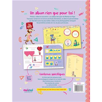 L'album de naissance de ma petite princesse