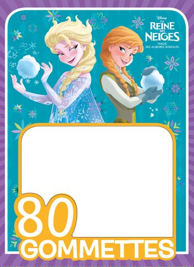 REINE DES NEIGES - 80 Gommettes Disney