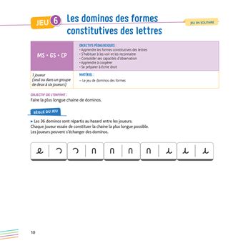 Jouer & apprendre Français Maternelle PS, MS, GS Éd 2021 Boite de jeux le geste d'écriture