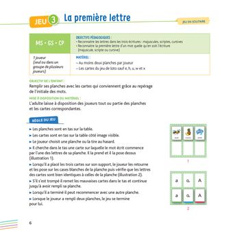 Jouer & apprendre Français Maternelle PS, MS, GS Éd 2021 Boite de jeux le geste d'écriture