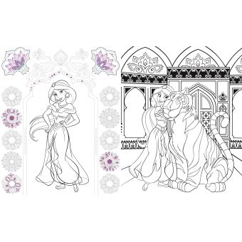 DISNEY PRINCESSES - Mes Coloriages de Rêve - Princesses du monde