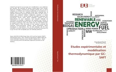 Etudes experimentales et modelisation thermodynamique par gc