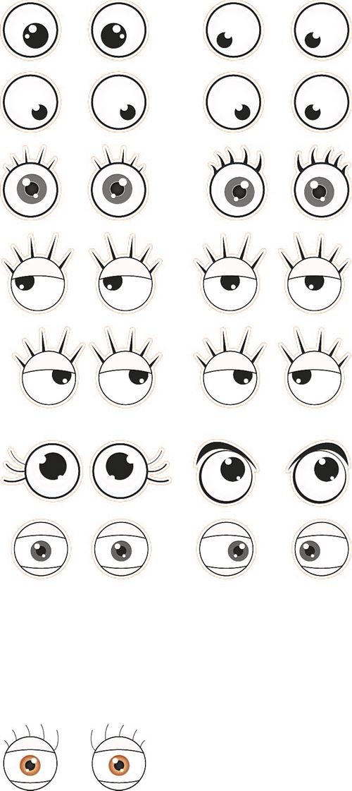 Stickers Maildor Cooky Yeux