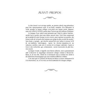 La vraie langue celtique et le Cromleck de Rennes-les-Bains