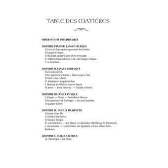 La vraie langue celtique et le Cromleck de Rennes-les-Bains