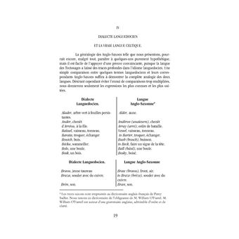 La vraie langue celtique et le Cromleck de Rennes-les-Bains