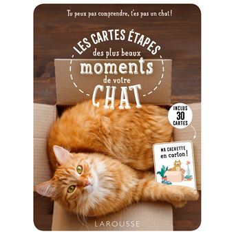 Les cartes étapes - Tu peux pas comprendre, t'es pas un chat