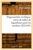 Trigonométrie rectiligne