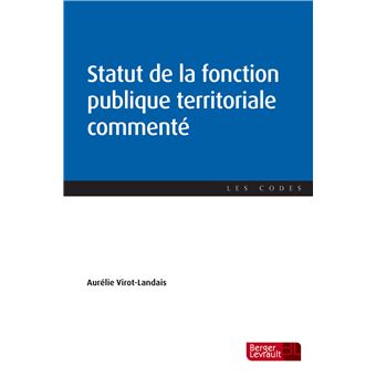 Statut de la fonction publique territoriale commenté